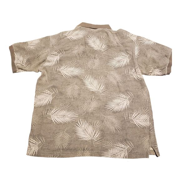 Boco Classic Olive Green / Creme Pullover Shirt Men's Sz L - Picture 2 of 6